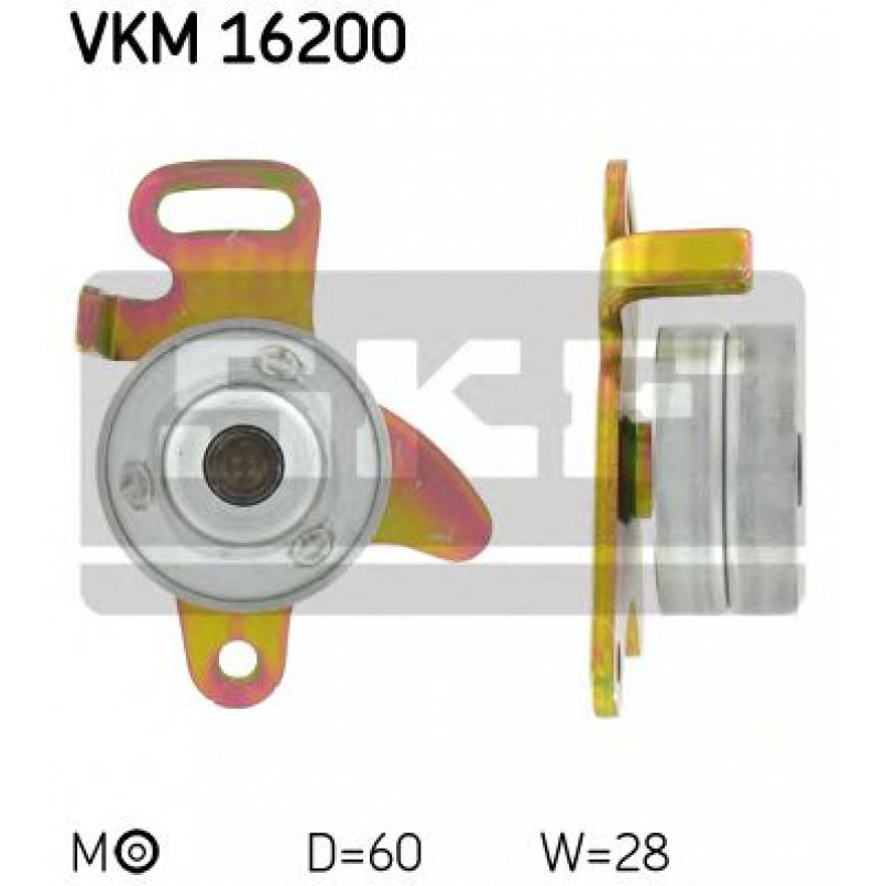 VKM 16200 SKF Ролик модуля натягувача ременя